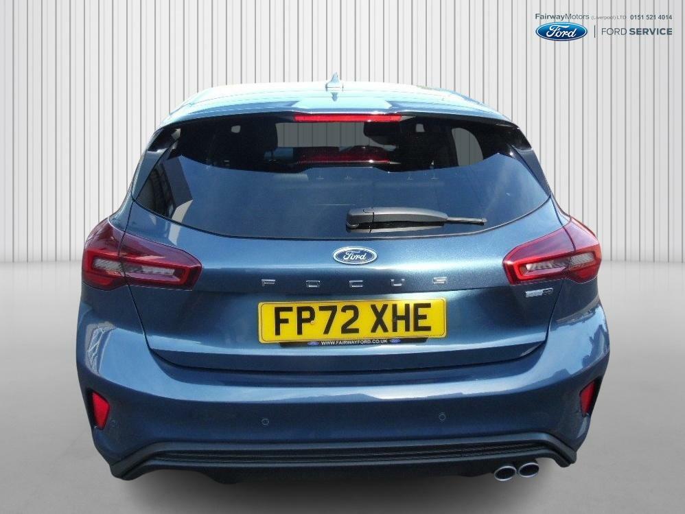Ford Focus 1.0 St-line Vignale Mhev FP72XHE Blue #4