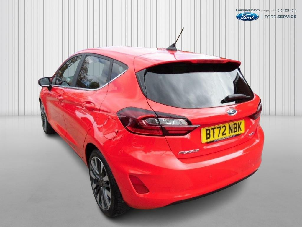Ford Fiesta 1.0 Titanium X Mhev BT72NBK Red #5
