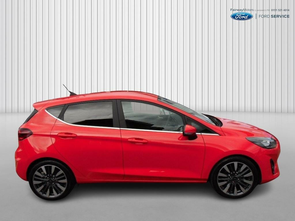 Ford Fiesta 1.0 Titanium X Mhev BT72NBK Red #2