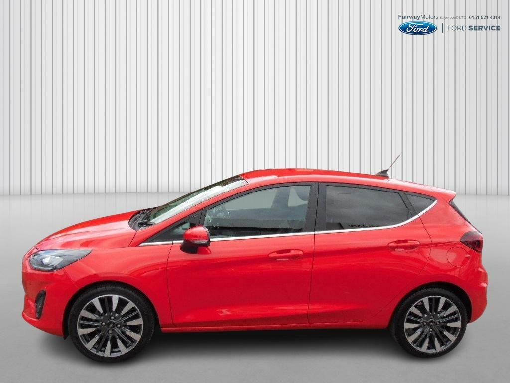 Ford Fiesta 1.0 Titanium X Mhev BT72NBK Red #6