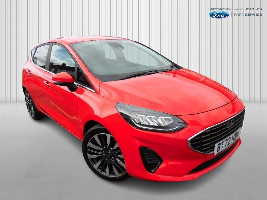 Ford Fiesta 1.0 Titanium X Mhev Red