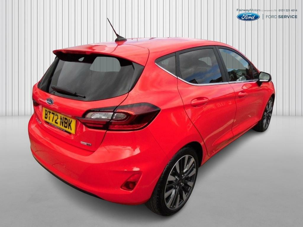 Ford Fiesta 1.0 Titanium X Mhev BT72NBK Red #3