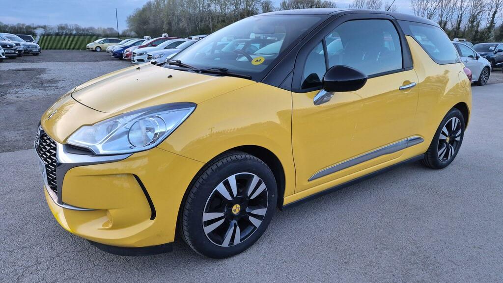 DS DS 3 1.2 Puretech Chic Euro 6 DK67YOV Yellow #2