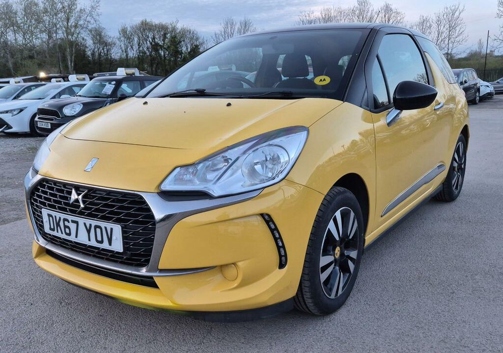 DS DS 3 1.2 Puretech Chic Euro 6 DK67YOV Yellow #3