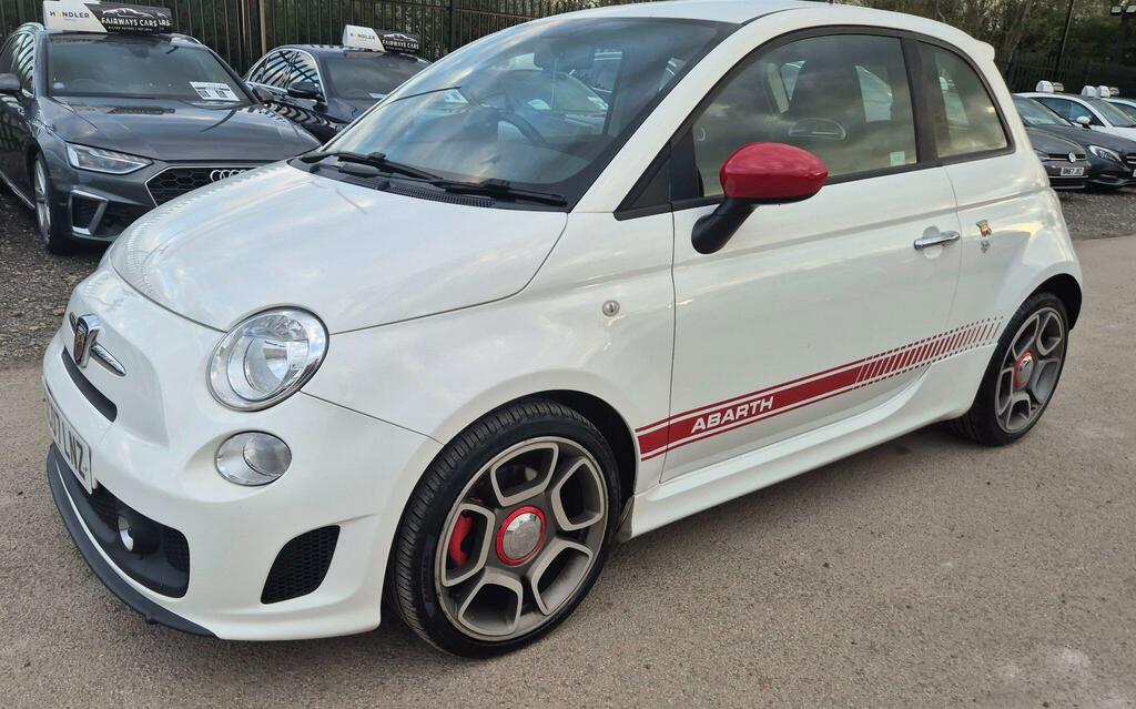 Abarth 595 1.4 T-jet Euro 6 SC07LNZ White #4