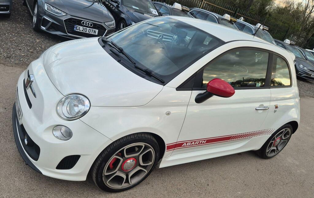 Abarth 595 1.4 T-jet Euro 6 SC07LNZ White #6