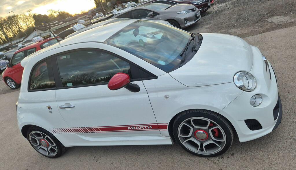 Abarth 595 1.4 T-jet Euro 6 SC07LNZ White #3