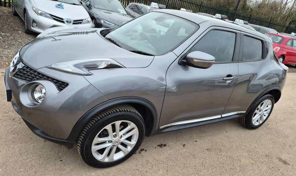 Nissan Juke 1.6 N-connecta Xtron Euro 6 LV16AZZ Grey #4