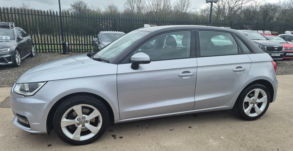 Audi A1 1.4 Tfsi Sport Sportback S Tronic Euro 6 Ss Silver
