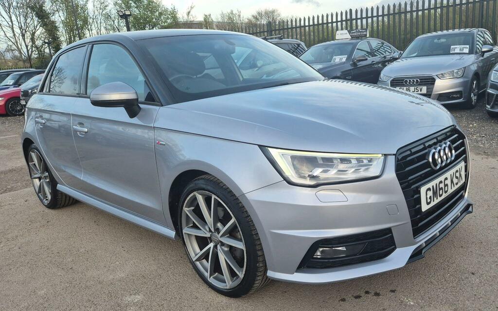 Audi A1 1.6 Tdi Black Edition Sportback S Tronic Euro 6 S Silver #3