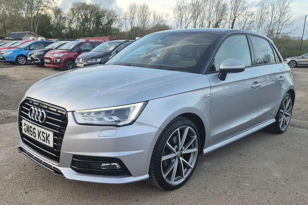 Audi A1 1.6 Tdi Black Edition Sportback S Tronic Euro 6 S Silver #2