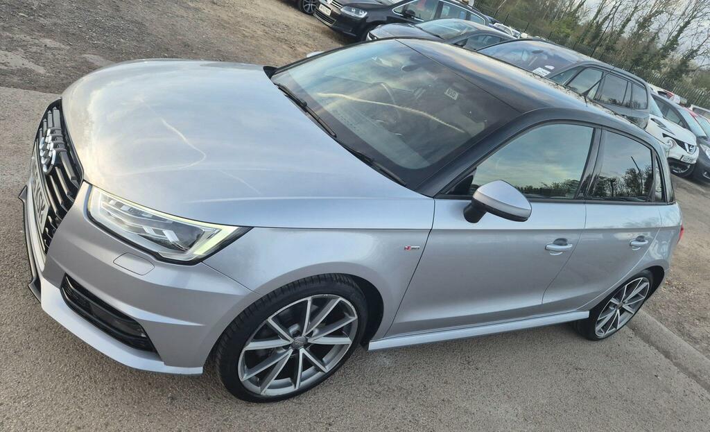 Audi A1 1.6 Tdi Black Edition Sportback S Tronic Euro 6 S Silver #6