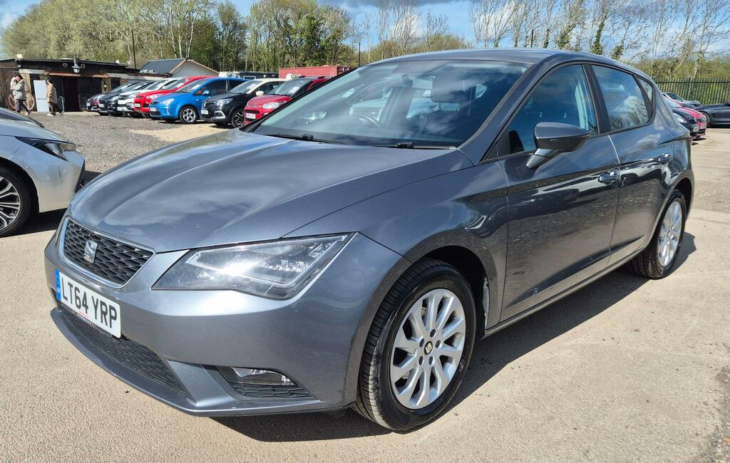 Seat Leon 1.6 Tdi Cr Se Euro 5 Ss Grey #3