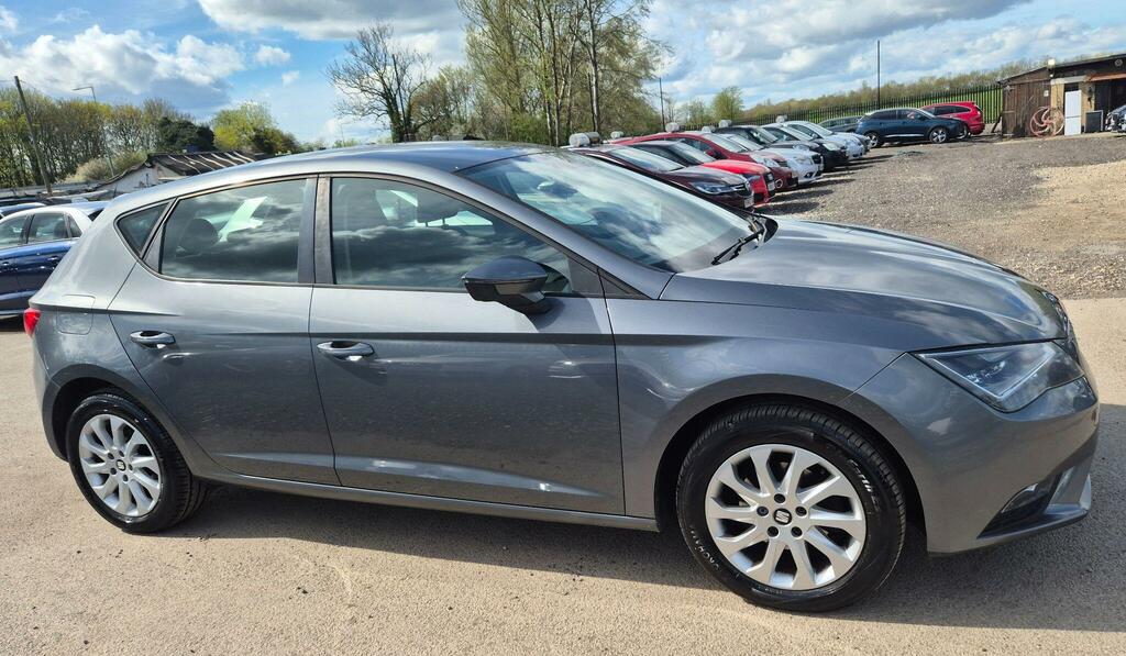 Seat Leon 1.6 Tdi Cr Se Euro 5 Ss Grey #4