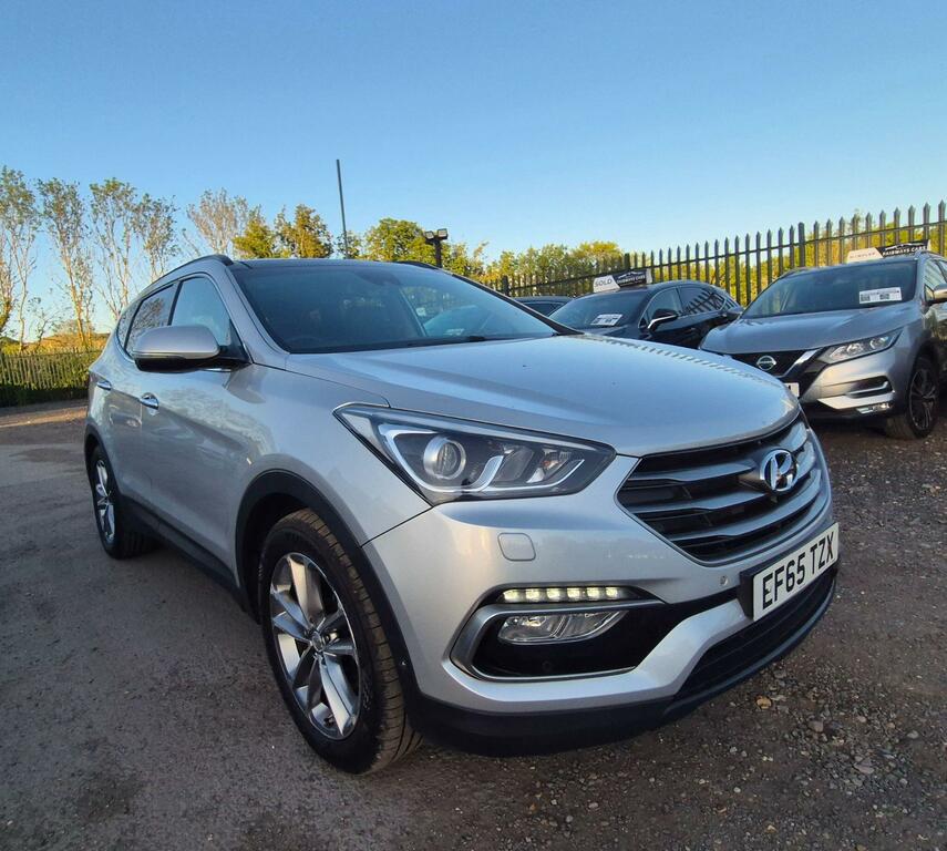 Hyundai Santa Fe 2.2 Crdi Blue Drive Premium Se 4Wd Euro 6 S EF65TZX Silver #3