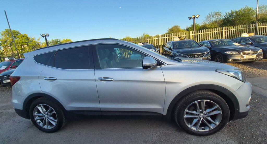 Hyundai Santa Fe 2.2 Crdi Blue Drive Premium Se 4Wd Euro 6 S EF65TZX Silver #5
