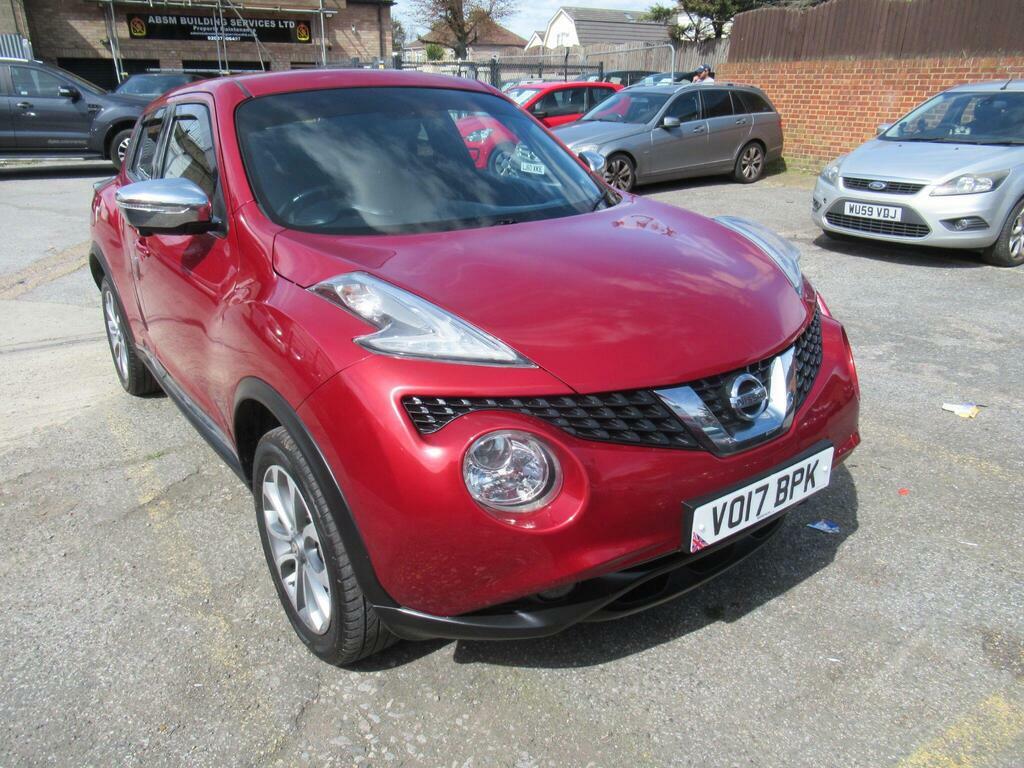Nissan Juke 1.5 Dci Tekna Euro 6 S S VO17BPK Red #4