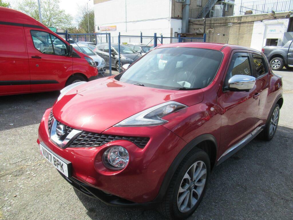 Nissan Juke 1.5 Dci Tekna Euro 6 S S VO17BPK Red #5