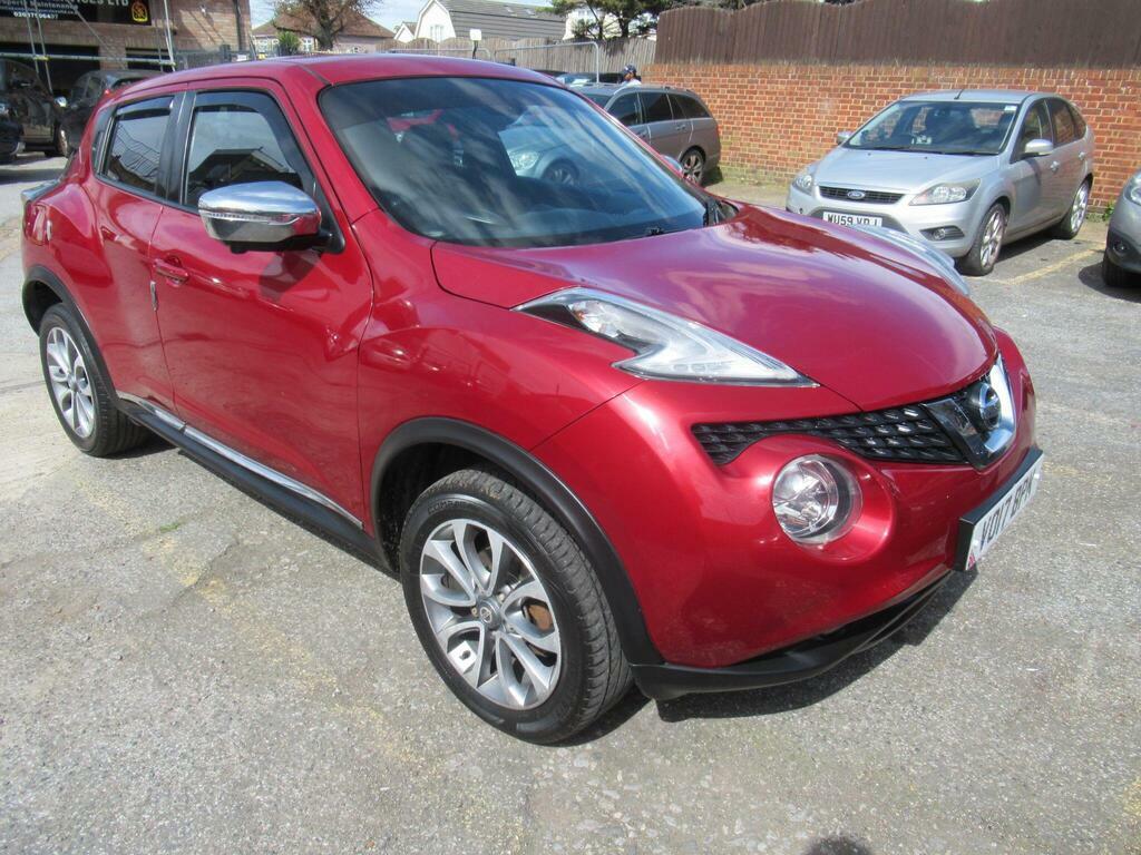 Nissan Juke 1.5 Dci Tekna Euro 6 S S VO17BPK Red #3