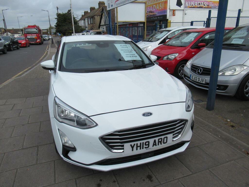 Ford Focus 1.0T Ecoboost Zetec Euro 6 S S YH19ARO White #6