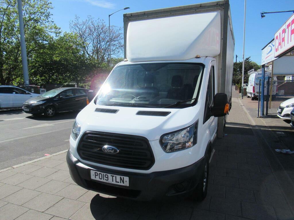 Ford Transit Custom 2.0 350 Ecoblue Fwd L3 H1 Euro 6 PO19TLN White #3