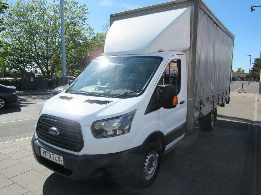 Ford Transit Custom 2.0 350 Ecoblue Fwd L3 H1 Euro 6 PO19TLN White #2