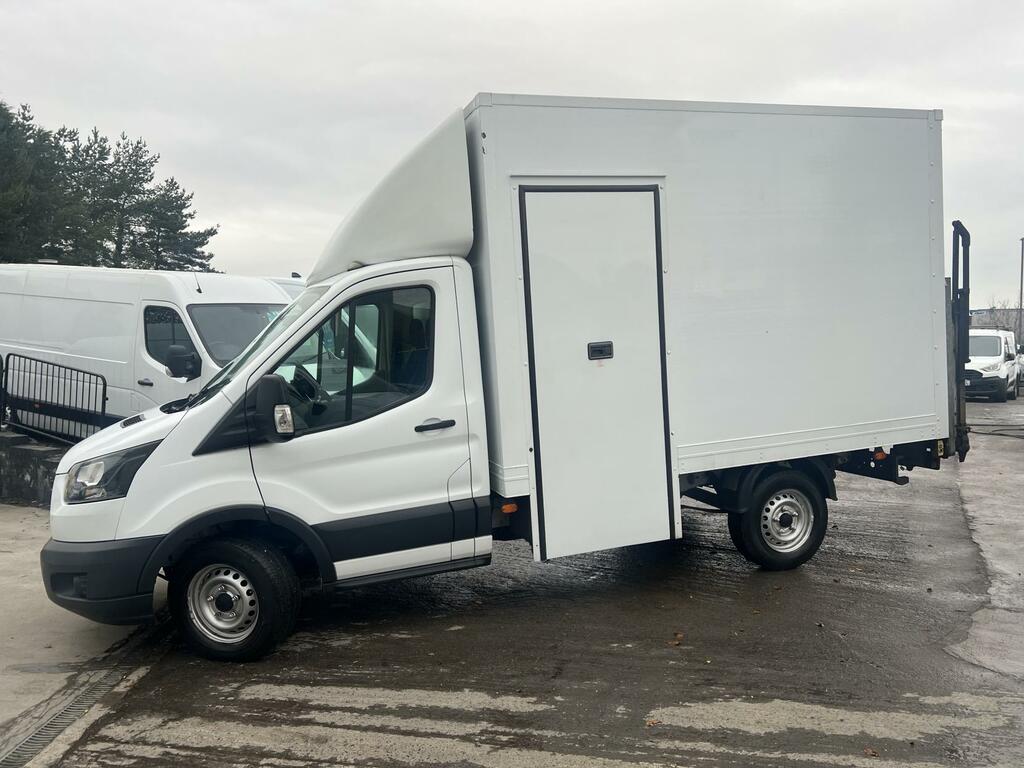 Ford Transit Custom 2.0 350 Ecoblue Chassis Cab Fwd MX66XXO White #6