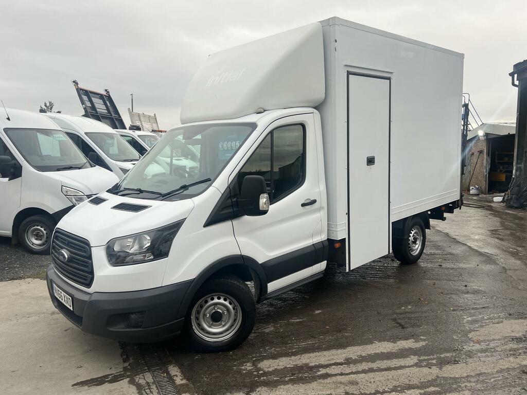 Ford Transit Custom 2.0 350 Ecoblue Chassis Cab Fwd MX66XXO White #5