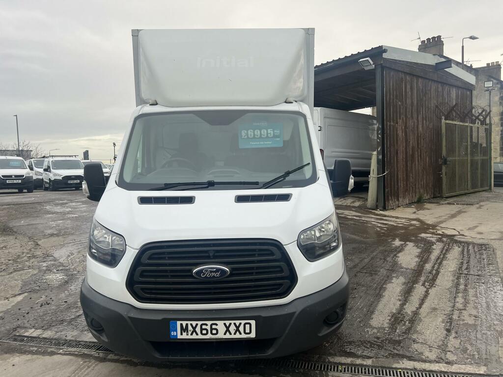 Ford Transit Custom 2.0 350 Ecoblue Chassis Cab Fwd MX66XXO White #3