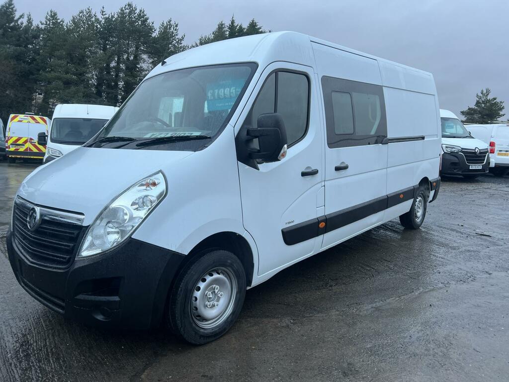 Vauxhall Movano 2.3 Cdti 3500 Panel Van Fwd L3 H White