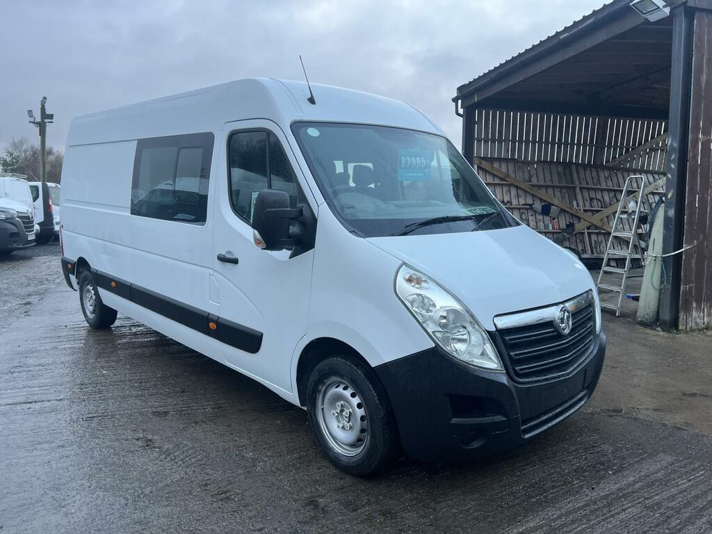 Vauxhall Movano 2.3 Cdti 3500 Panel Van Fwd L3 H White #3