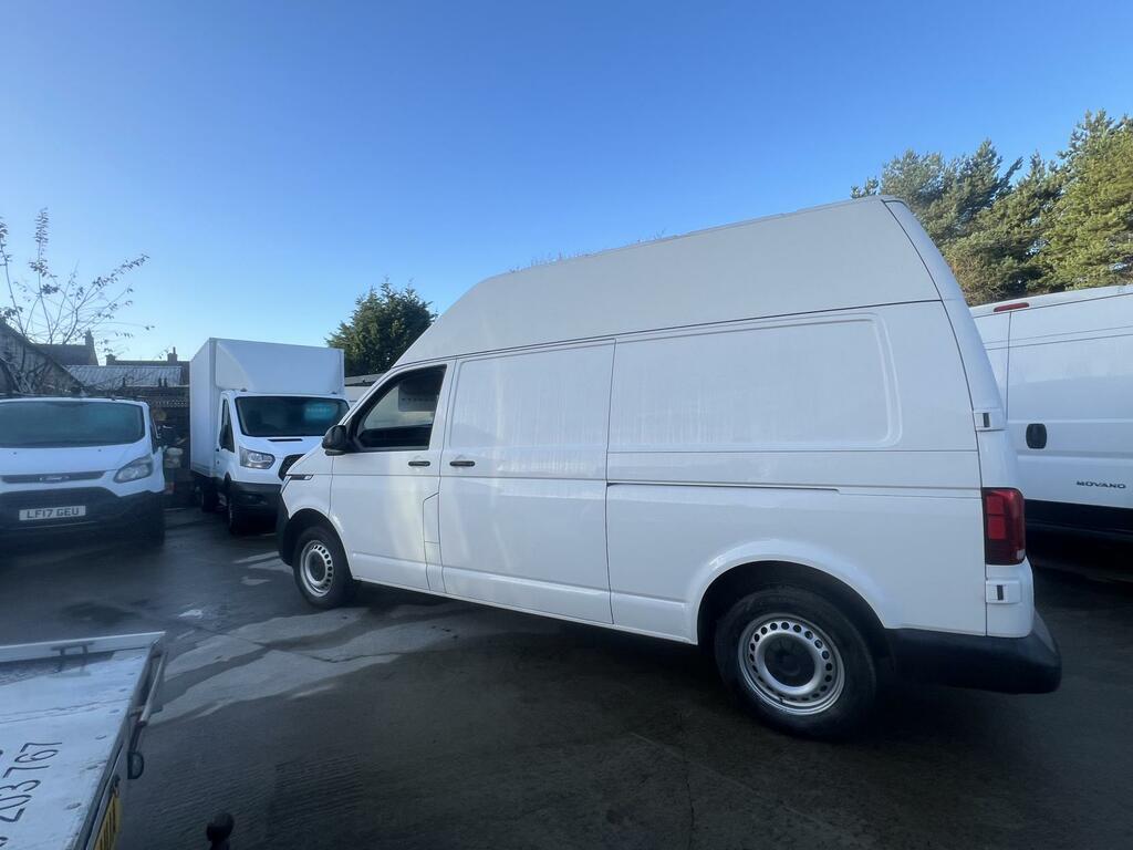 Volkswagen Transporter 2.0 Tdi T28 Startline Panel Van SC70GVW White #3