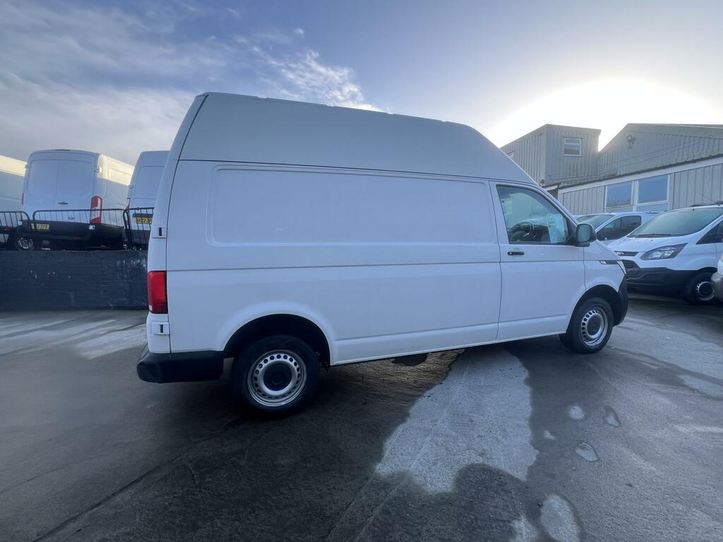 Volkswagen Transporter 2.0 Tdi T28 Startline Panel Van SC70GVW White #4