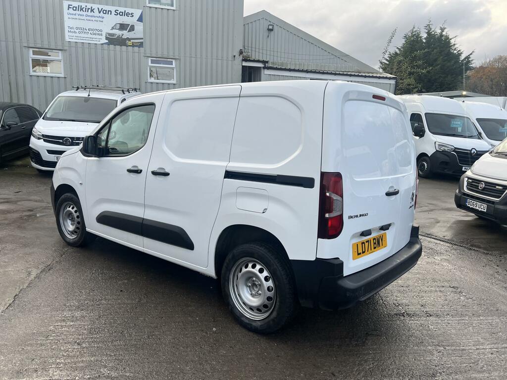Citroen Berlingo 1.5 Bluehdi 1000 Enterprise M Pro Panel Van Di LD71BWY White #3