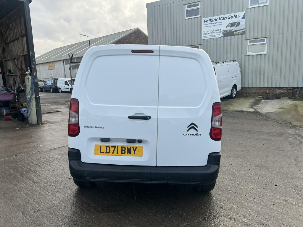 Citroen Berlingo 1.5 Bluehdi 1000 Enterprise M Pro Panel Van Di LD71BWY White #4