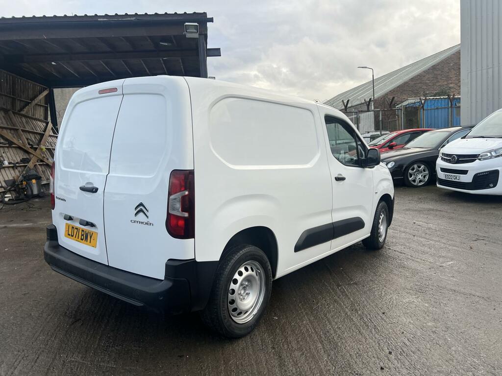 Citroen Berlingo 1.5 Bluehdi 1000 Enterprise M Pro Panel Van Di LD71BWY White #5