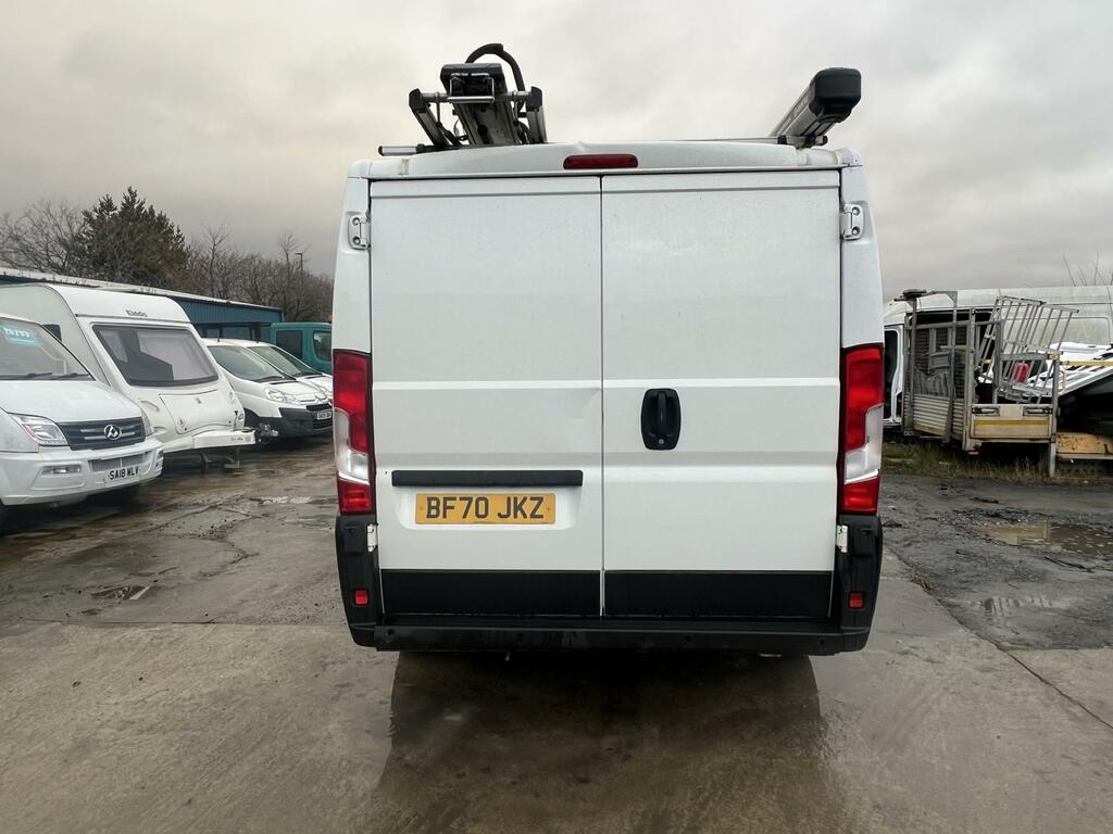 Peugeot Boxer 2.2 Bluehdi 335 S Panel Van L2 H BF70JKZ White #3