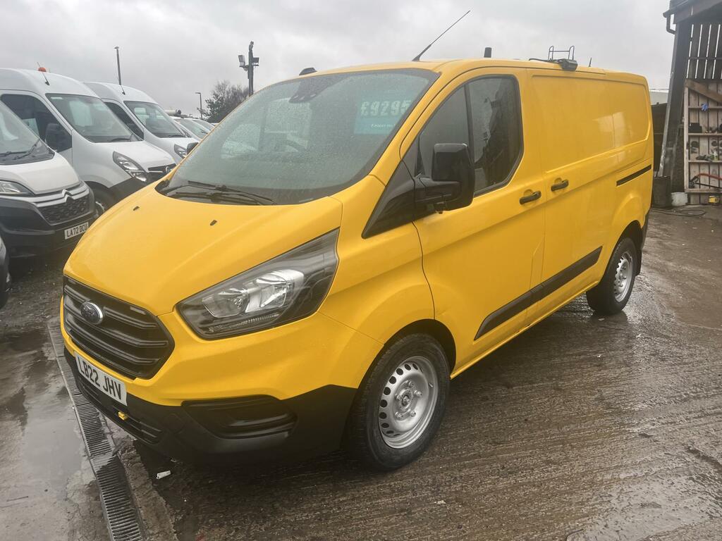 Ford Transit Custom 2.0 340 Ecoblue Leader Panel Van LB22JHV Yellow #2