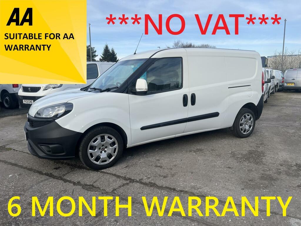 Fiat Doblo 1.6 Multijetii Maxi Tecnico Panel Van 6Dr M White