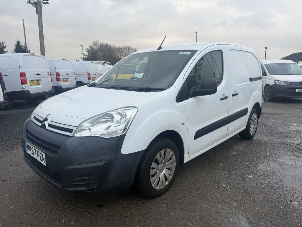 Citroen Berlingo 1.6 Bluehdi 850 Enterprise Panel Van Ma MK67FZN White #2
