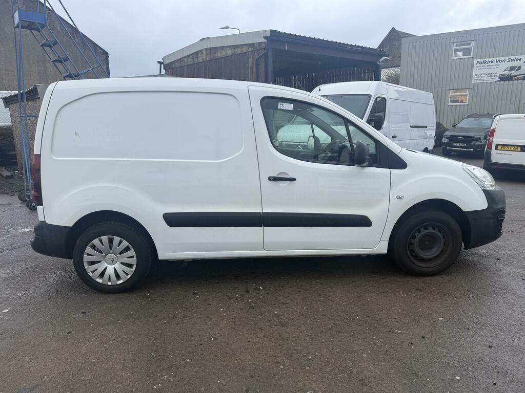 Citroen Berlingo 1.6 Bluehdi 850 Enterprise Panel Van Ma MK67FZN White #4