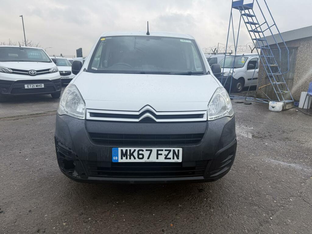 Citroen Berlingo 1.6 Bluehdi 850 Enterprise Panel Van Ma MK67FZN White #3