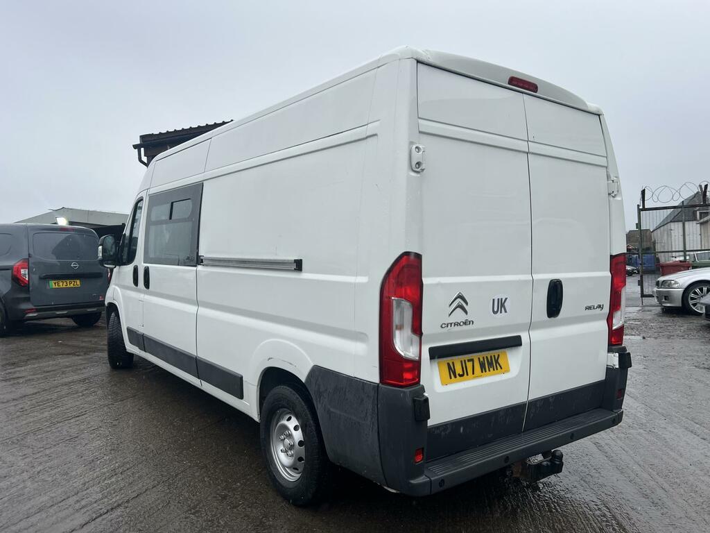 Citroen Relay 2.0 Bluehdi 35 Enterprise Panel Van Man NJ17WMK White #4