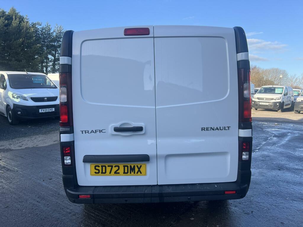 Renault Trafic 2.0 Dci Blue Ll30 Business Panel Van Ma SD72DMX White #5