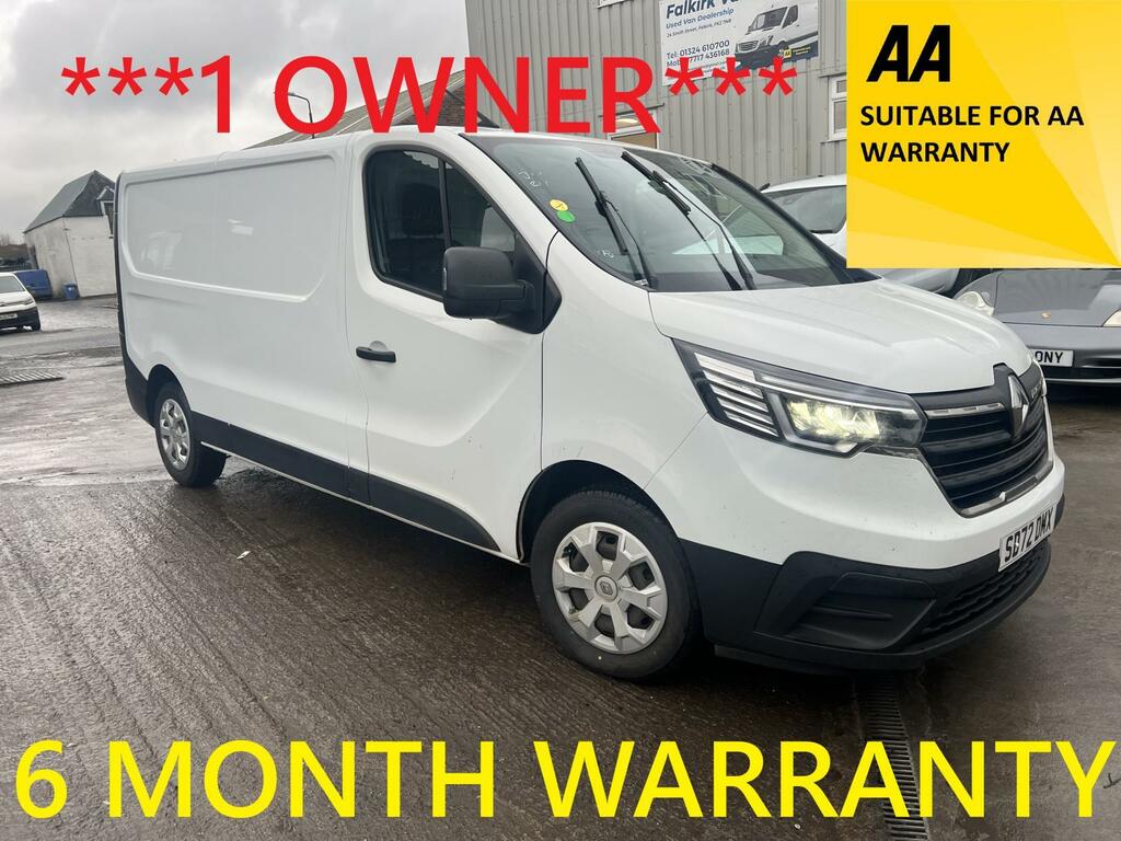 Renault Trafic 2.0 Dci Blue Ll30 Business Panel Van Ma White