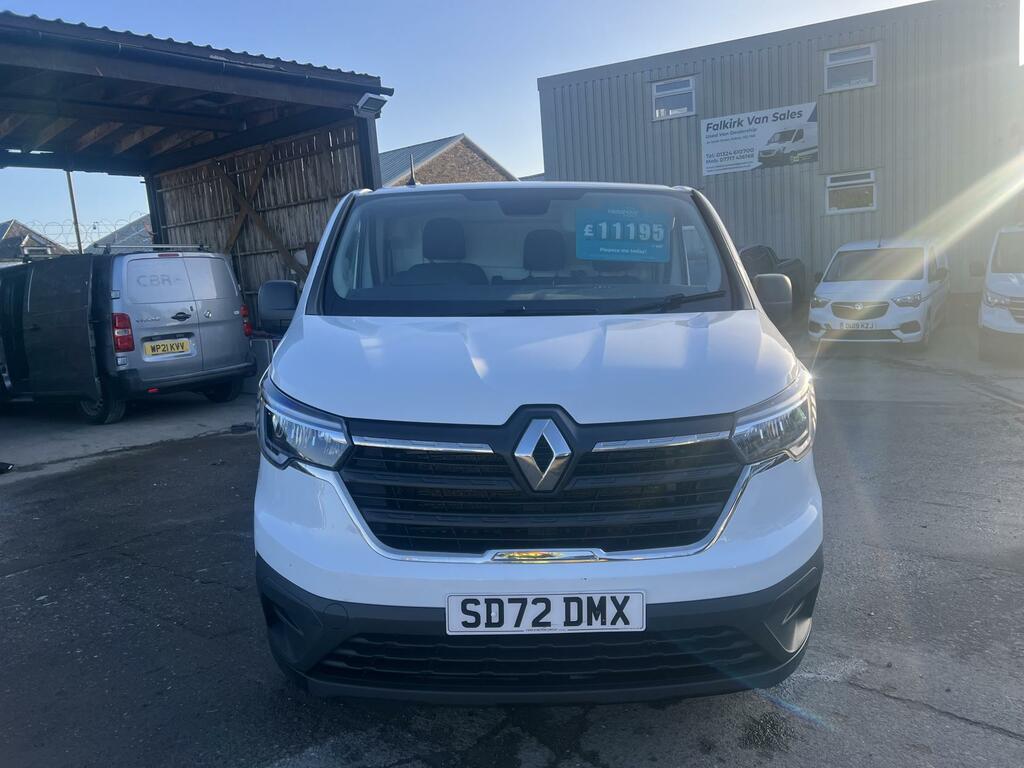 Renault Trafic 2.0 Dci Blue Ll30 Business Panel Van Ma SD72DMX White #2