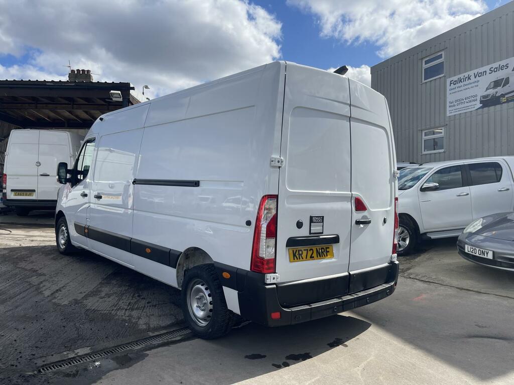 Renault Master 2.3 Panel Van Lcv 2019 - 2024 KR72NRF White #4