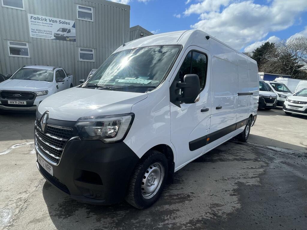 Renault Master 2.3 Panel Van Lcv 2019 - 2024 KR72NRF White #2
