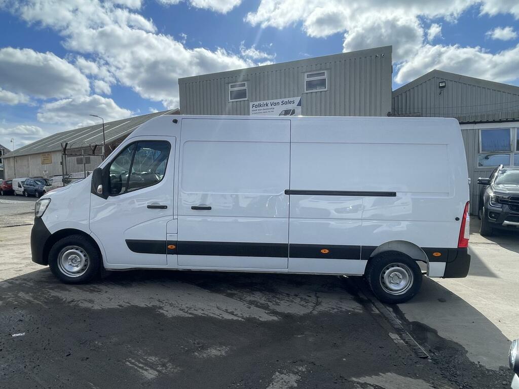 Renault Master 2.3 Panel Van Lcv 2019 - 2024 KR72NRF White #3