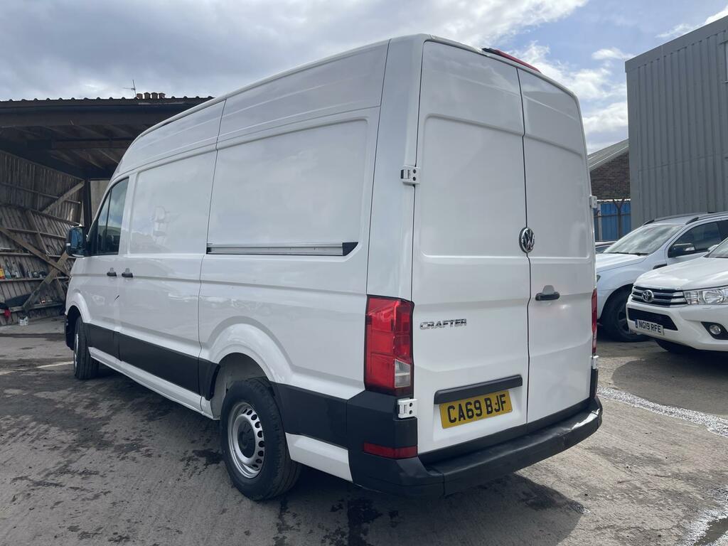 Volkswagen Crafter 2.0 Tdi Cr30 Startline Panel Van CA69BJF White #4